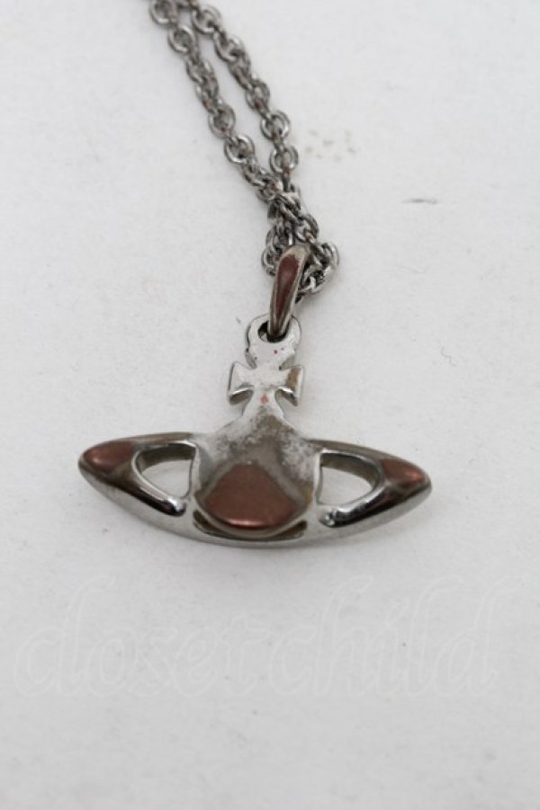 画像3: ヴィヴィアンウエストウッド 中古 / ミニバスパールネックレス  シルバー  S-25-12-28-012-nl-AS-ZS (3)