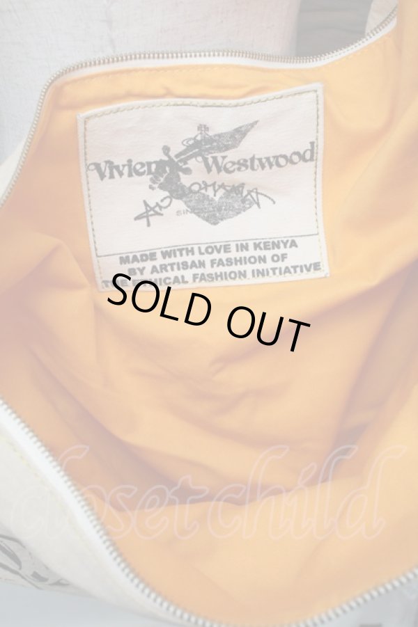 画像6: ANGLOMANIA 中古 / スケルトンサッシュバッグ  オフ  S-25-12-28-014-ba-AS-ZH (6)