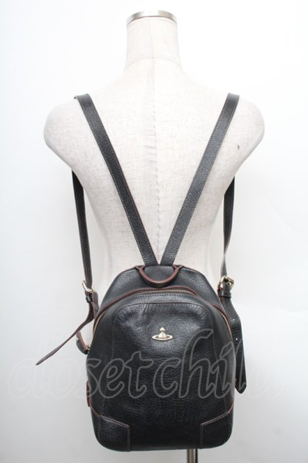 画像5: ヴィヴィアンウエストウッド 中古 / EXECUTIVE ミニリュック（エグゼクティブ）  ブラウン  S-25-12-28-015-ba-AS-ZS (5)