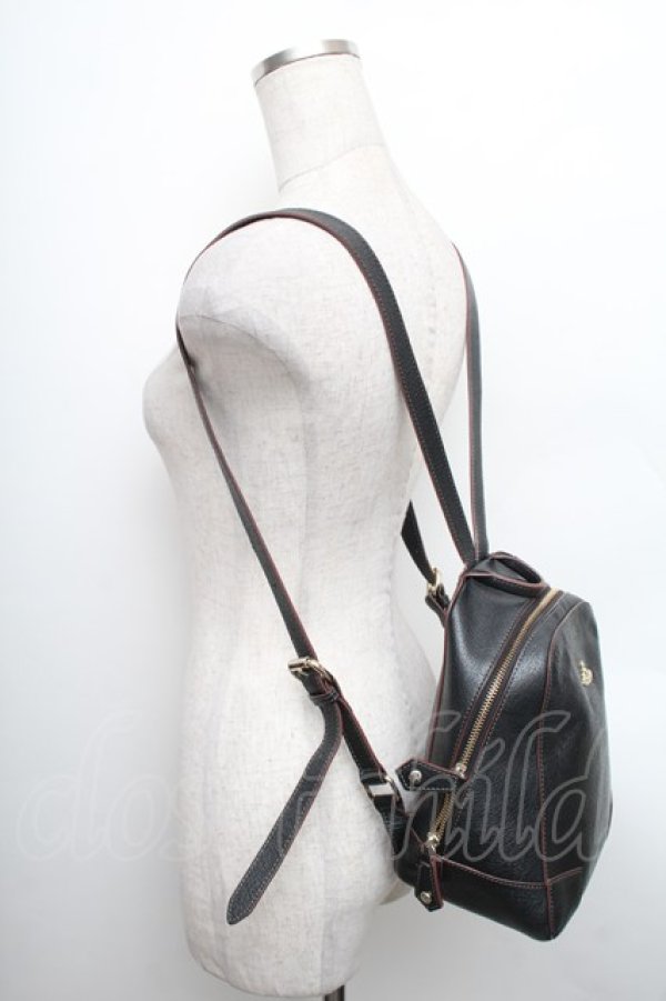 画像6: ヴィヴィアンウエストウッド 中古 / EXECUTIVE ミニリュック（エグゼクティブ）  ブラウン  S-25-12-28-015-ba-AS-ZS (6)