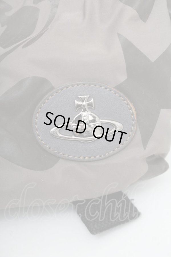 画像3: ヴィヴィアンウエストウッド 中古 / ナイロンリュックサック  カーキ  S-25-12-28-016-ba-AS-ZS (3)