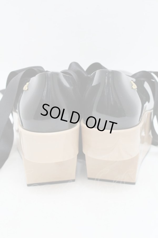 画像3: ヴィヴィアンウエストウッド 中古 / Melissa ロッキンホースバレリーナシューズ 23 黒  S-25-12-28-020-sh-HR-ZS (3)