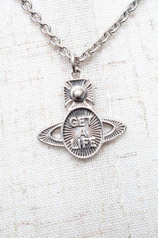 画像3: ヴィヴィアンウエストウッド 中古 / GET A LIFEネックレス  シルバー  S-26-01-25-028-nl-AS-ZS (3)