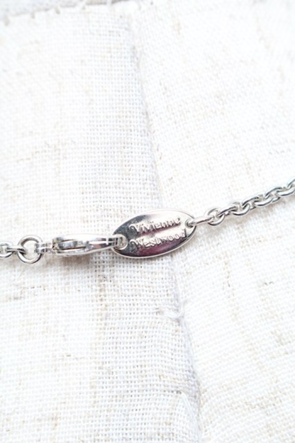 画像7: ヴィヴィアンウエストウッド 中古 / GET A LIFEネックレス  シルバー  S-26-01-25-028-nl-AS-ZS (7)