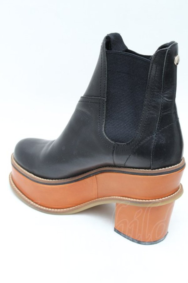 画像6: ヴィヴィアンウエストウッド 中古 / サイドゴアブーツ 39 黒  S-26-01-25-030-sh-AS-ZS (6)