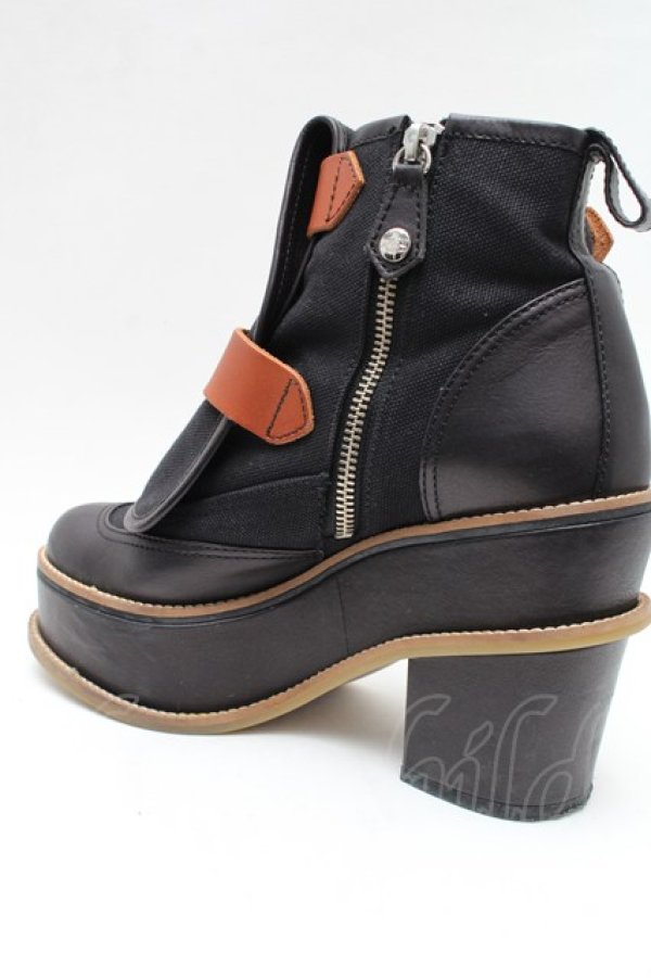 画像6: ヴィヴィアンウエストウッド 中古 / Ｗベルトショートブーツ 39 黒  S-26-01-25-031-sh-AS-ZS (6)