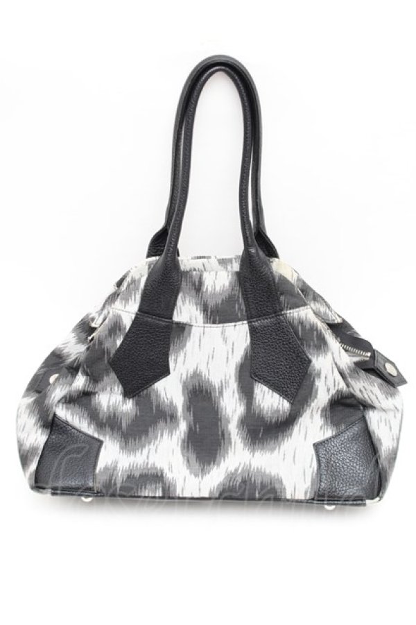 画像2: ヴィヴィアンウエストウッド 中古 / レオパードヤスミンバッグ  グレー  S-26-01-25-037-ba-HR-ZS (2)