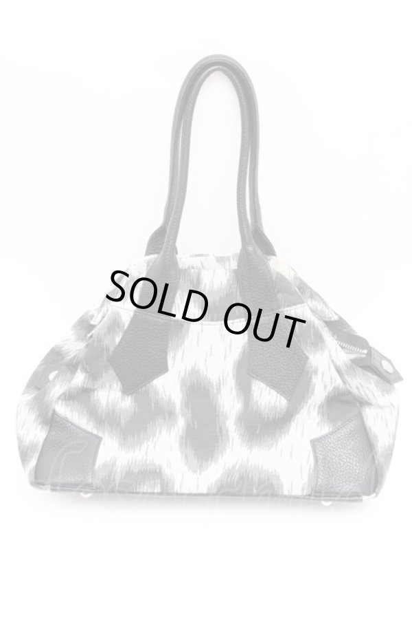 画像2: ヴィヴィアンウエストウッド 中古 / レオパードヤスミンバッグ  グレー  S-26-01-25-037-ba-HR-ZS (2)