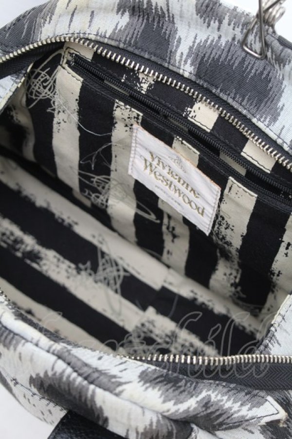 画像5: ヴィヴィアンウエストウッド 中古 / レオパードヤスミンバッグ  グレー  S-26-01-25-037-ba-HR-ZS (5)