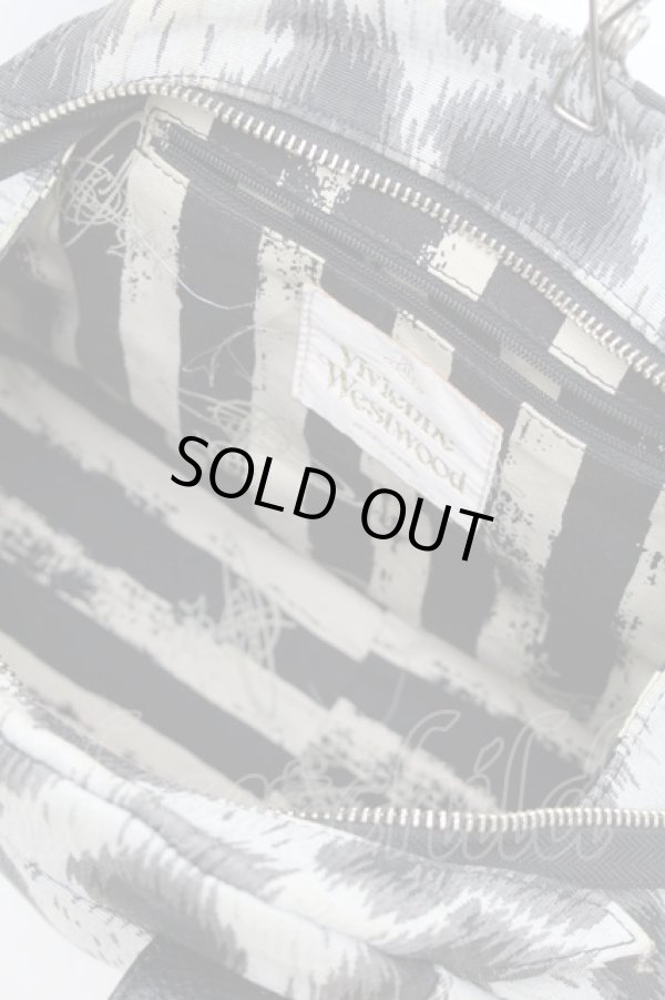 画像5: ヴィヴィアンウエストウッド 中古 / レオパードヤスミンバッグ  グレー  S-26-01-25-037-ba-HR-ZS (5)