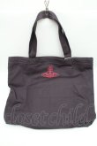 画像2: ヴィヴィアンウエストウッド 中古 / BAMBI PRINT TOTE バッグ  黒  S-26-01-25-038-ba-HR-ZS (2)