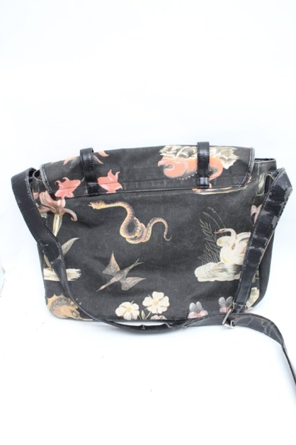 画像2: ヴィヴィアンウエストウッド 中古 / シーモンスターショルダーバッグ  黒  S-26-01-25-039-ba-YM-ZS (2)