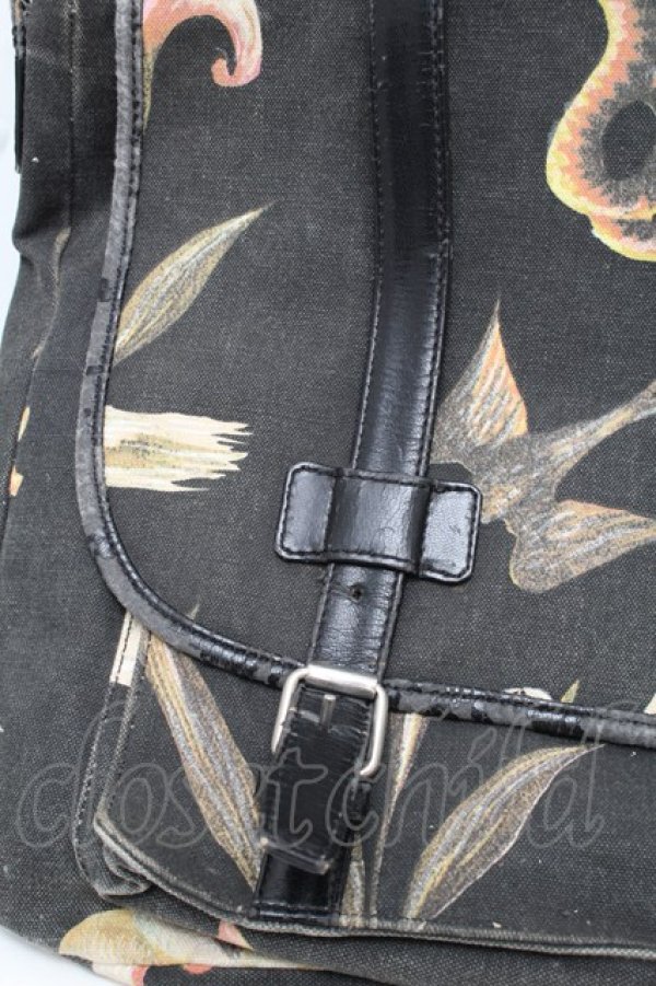 画像3: ヴィヴィアンウエストウッド 中古 / シーモンスターショルダーバッグ  黒  S-26-01-25-039-ba-YM-ZS (3)