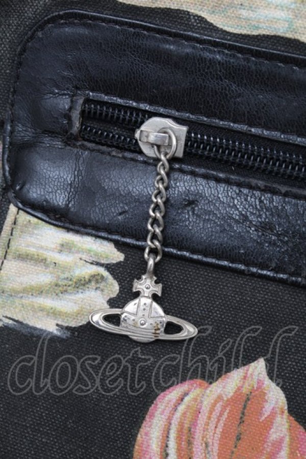 画像8: ヴィヴィアンウエストウッド 中古 / シーモンスターショルダーバッグ  黒  S-26-01-25-039-ba-YM-ZS (8)