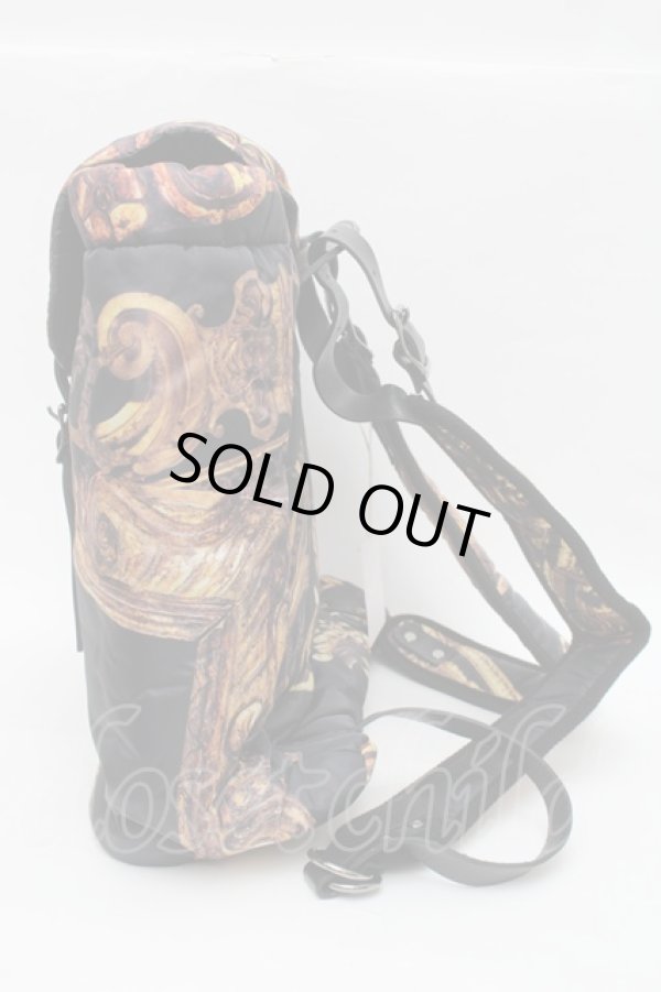 画像3: ヴィヴィアンウエストウッド 中古 / フレームリュック  黒  S-26-01-25-042-ba-AS-ZS (3)