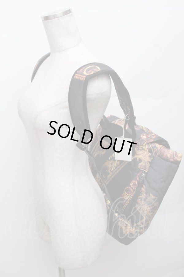 画像7: ヴィヴィアンウエストウッド 中古 / フレームリュック  黒  S-26-01-25-042-ba-AS-ZS (7)