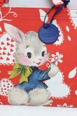 画像3: ヴィヴィアンウエストウッド 中古 / PAINTING BUNNYトートバッグ  赤  S-26-01-25-045-ba-AS-ZS (3)
