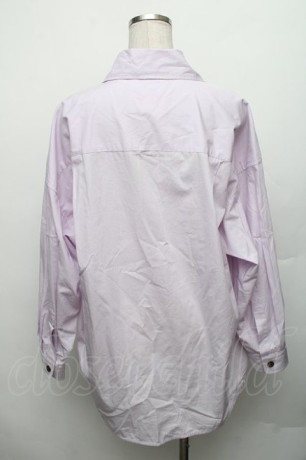 画像2: ヴィヴィアンウエストウッド 中古 / ハリスシャツ 02 ラベンダー  S-26-01-25-047-bl-AS-ZS (2)