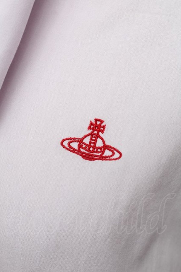 画像3: ヴィヴィアンウエストウッド 中古 / ハリスシャツ 02 ラベンダー  S-26-01-25-047-bl-AS-ZS (3)