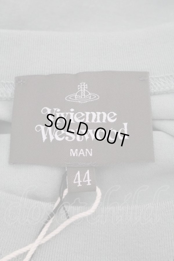 画像5: ヴィヴィアンウエストウッド MAN 中古 / REDOUTE ROSE リラックスTシャツ 44 グリーン  S-26-01-25-050-ts-AS-ZS (5)