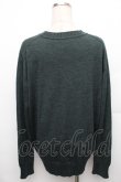 画像2: ヴィヴィアンウエストウッド MAN 中古 / ROUGHLY STITCHED ORBnニット 50 グリーン  S-26-01-25-052-to-AS-ZS (2)