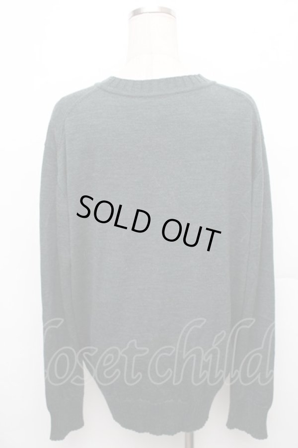 画像2: ヴィヴィアンウエストウッド MAN 中古 / ROUGHLY STITCHED ORBnニット 50 グリーン  S-26-01-25-052-to-AS-ZS (2)