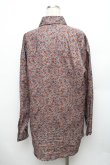 画像2: ヴィヴィアンウエストウッド MAN 中古 / KISS ME KITTY FLORETS ビッグクラシックシャツ  ベージュ  S-26-01-25-053-bl-AS-ZS (2)