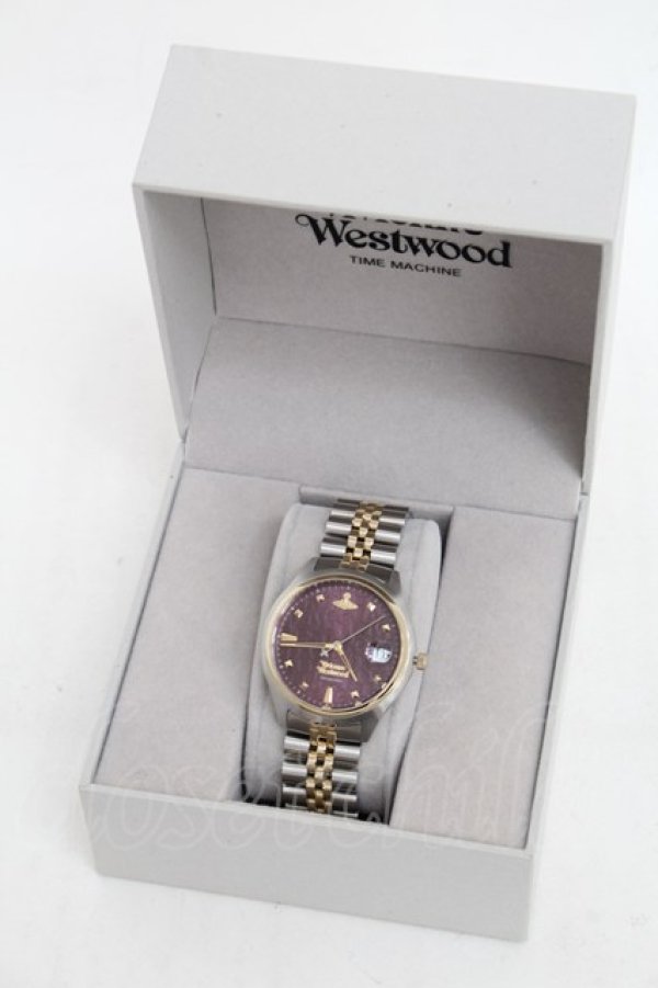 画像4: ヴィヴィアンウエストウッド 中古 / キャンバーウェルクォーツ電池式腕時計  シルバー  S-26-01-25-008-ac-AS-ZS (4)