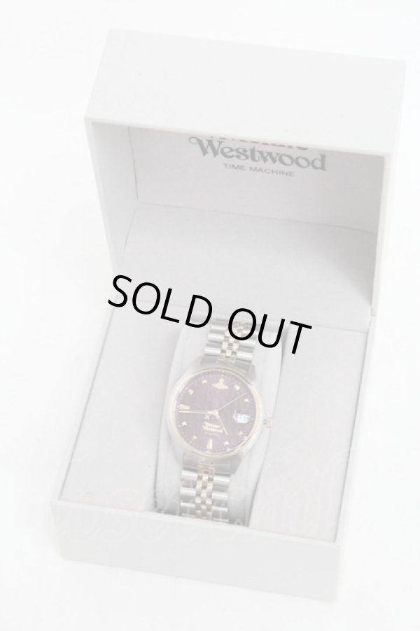 画像4: ヴィヴィアンウエストウッド 中古 / キャンバーウェルクォーツ電池式腕時計  シルバー  S-26-01-25-008-ac-AS-ZS (4)