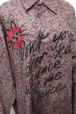 画像3: ヴィヴィアンウエストウッド MAN 中古 / KISS ME KITTY FLORETS ビッグクラシックシャツ  ベージュ  S-26-01-25-053-bl-AS-ZS (3)