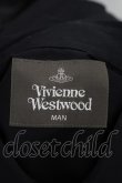 画像4: ヴィヴィアンウエストウッド MAN 中古 / “Yes!” ビッグクラシックシャツ  黒  S-26-01-25-055-bl-AS-ZS (4)