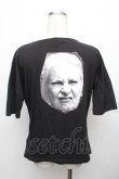 画像2: ヴィヴィアンウエストウッド 中古 / オーガニックフェイスプリントTシャツ L 黒  S-26-01-25-056-ts-HR-ZS (2)
