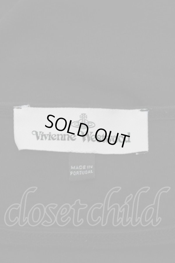 画像4: ヴィヴィアンウエストウッド 中古 / オーガニックフェイスプリントTシャツ L 黒  S-26-01-25-056-ts-HR-ZS (4)