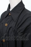 画像3: ヴィヴィアンウエストウッド 中古 / RIFFLEシャツ  黒  S-26-01-25-057-bl-AS-ZS (3)