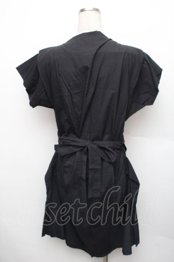 画像2: ヴィヴィアンウエストウッド 中古 / カットワンピース 2 黒  S-26-01-25-058-op-HR-ZS (2)