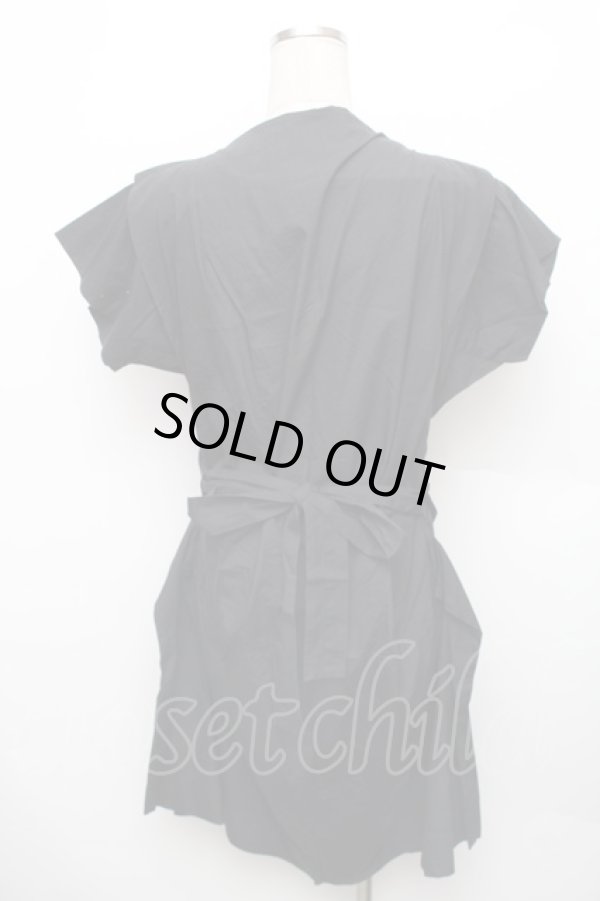 画像2: ヴィヴィアンウエストウッド 中古 / カットワンピース 2 黒  S-26-01-25-058-op-HR-ZS (2)