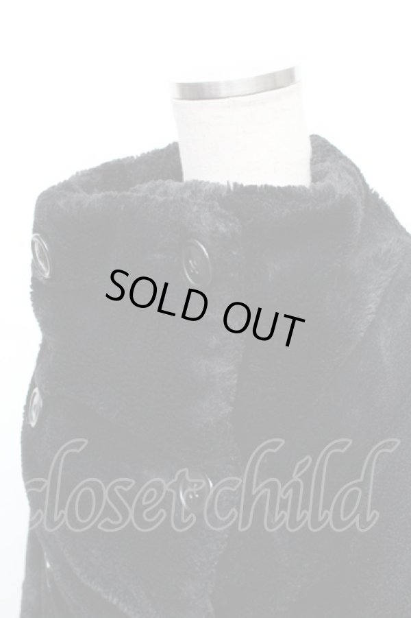 画像3: ヴィヴィアンウエストウッド 中古 / ファーショートジャケット 2 黒  S-26-01-25-059-jc-HR-ZS (3)