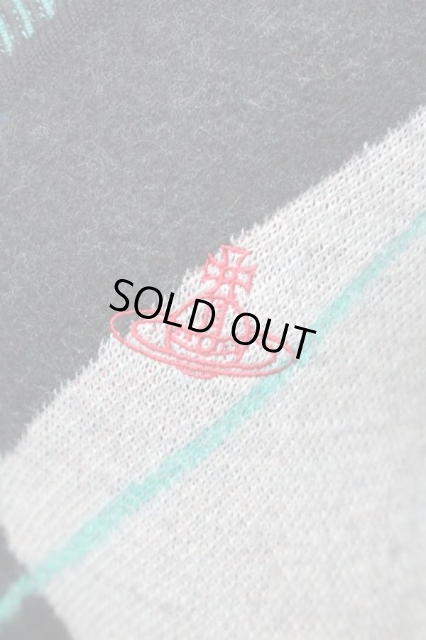 画像3: ヴィヴィアンウエストウッド 中古 / ハーレクインJQニットVネックチュニック 00 マルチ  S-26-01-25-060-op-AS-ZS (3)