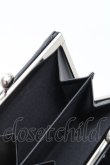 画像5: ヴィヴィアンウエストウッド 中古 / バイアスチェックエンボスレザー折財布  黒  S-26-01-25-009-wa-AS-ZS (5)
