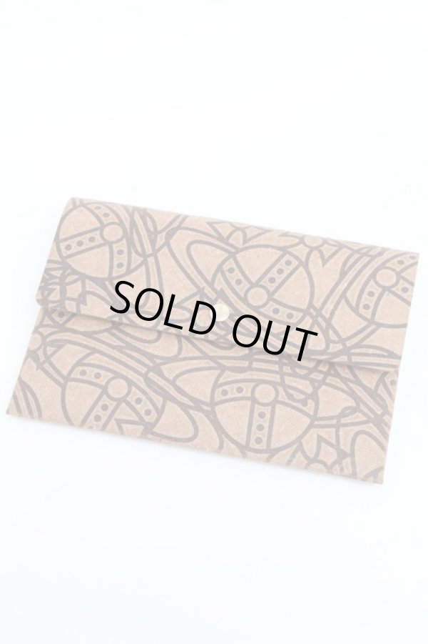 画像2: ヴィヴィアンウエストウッド 中古 / ボンデッドレザーポーチ  ブラウン  S-26-01-25-010-gd-AS-ZS (2)