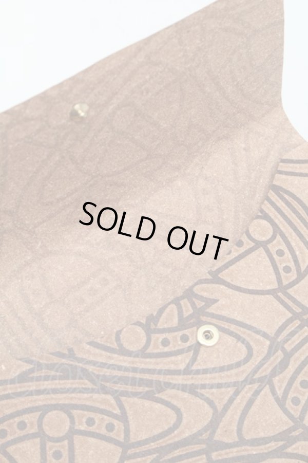 画像5: ヴィヴィアンウエストウッド 中古 / ボンデッドレザーポーチ  ブラウン  S-26-01-25-010-gd-AS-ZS (5)