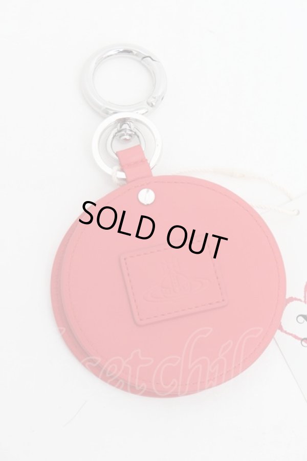 画像2: ヴィヴィアンウエストウッド 中古 / PAINTING BUNNY ミラーキーリング  赤  S-26-01-25-012-ba-AS-ZS (2)