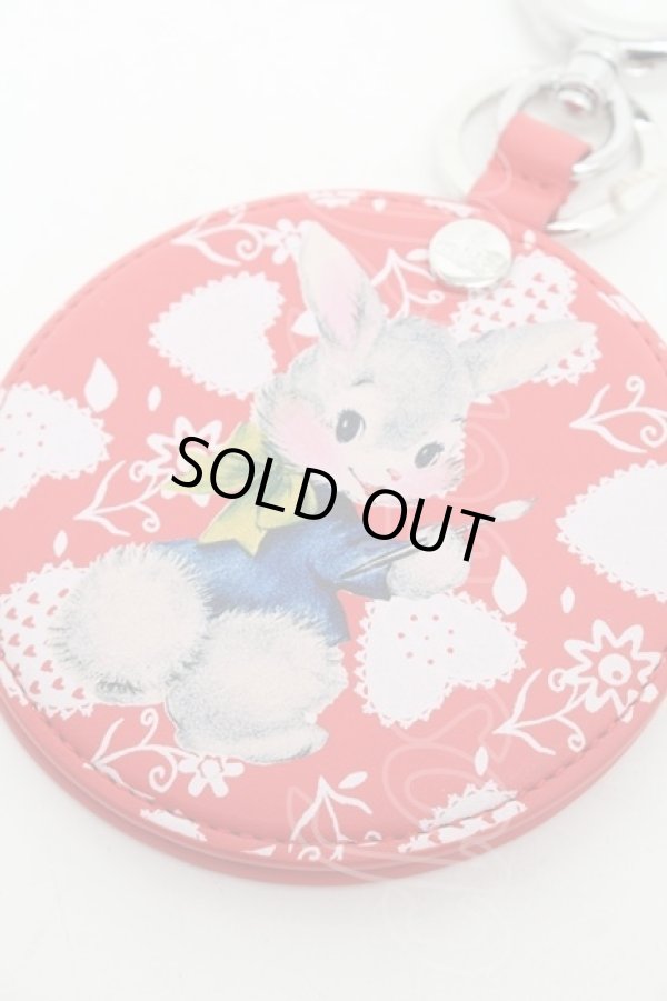 画像4: ヴィヴィアンウエストウッド 中古 / PAINTING BUNNY ミラーキーリング  赤  S-26-01-25-012-ba-AS-ZS (4)