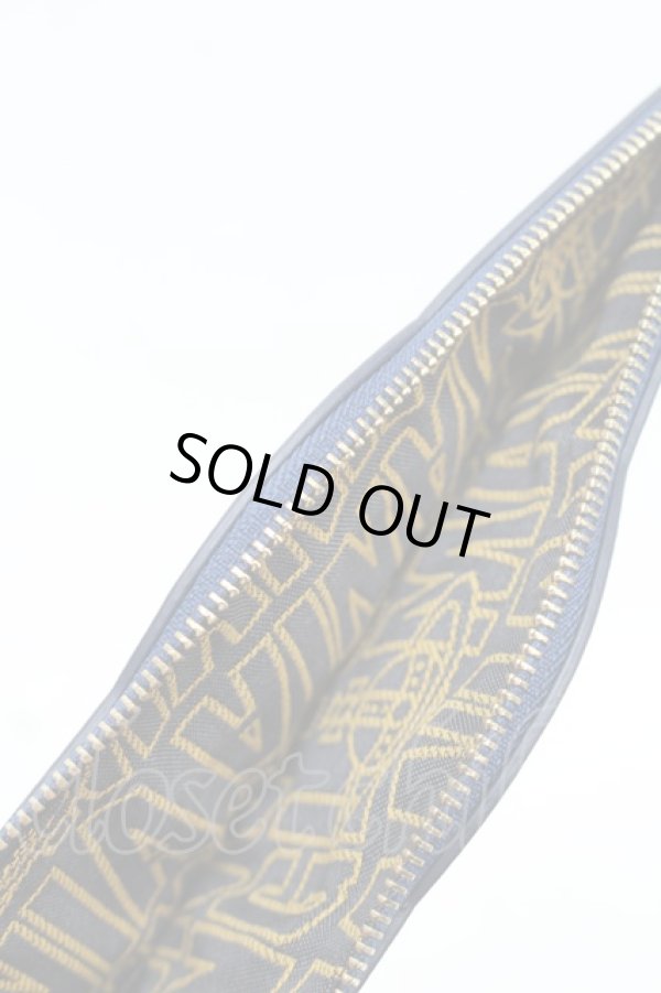 画像4: ヴィヴィアンウエストウッド 中古 / オーブデザインポーチ  紺  S-26-01-25-013-gd-AS-ZS (4)