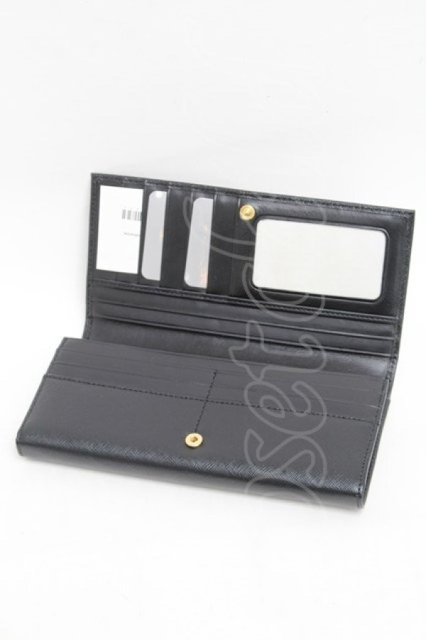 画像3: ヴィヴィアンウエストウッド 中古 / オーブ長財布  黒  S-26-01-25-018-bl-AS-ZS (3)