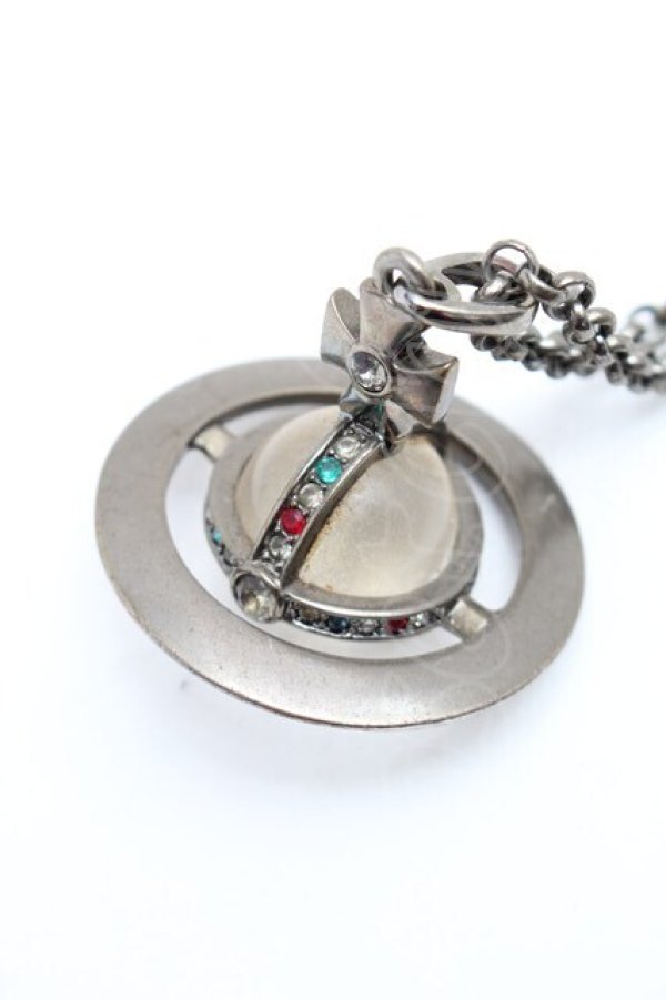 画像6: ヴィヴィアンウエストウッド 中古 / スモールオーブネックレス  シルバー  S-26-01-25-027-nl-AS-ZS (6)