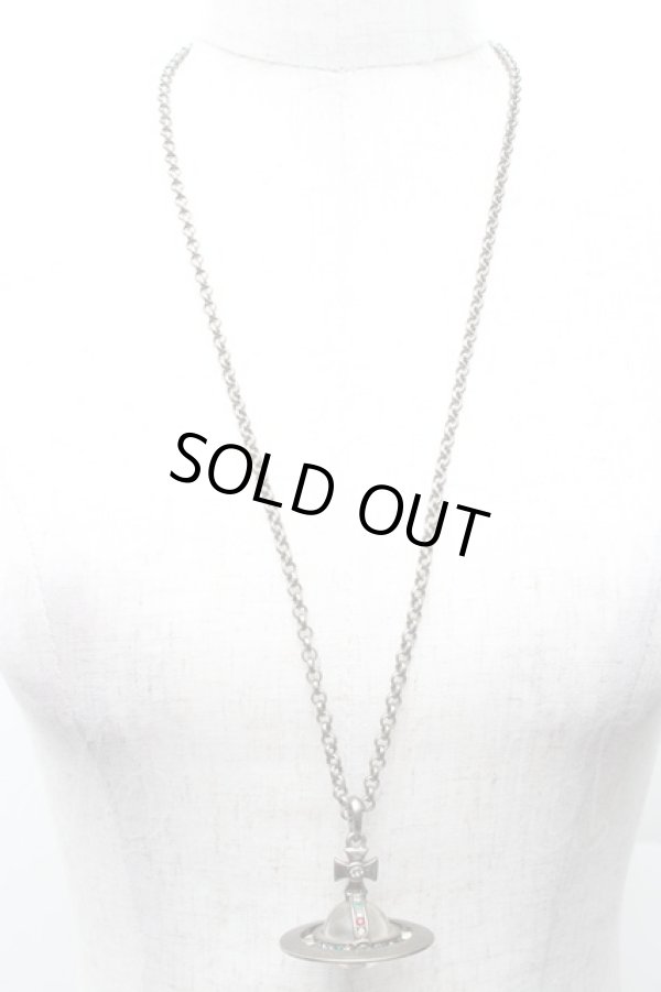 画像7: ヴィヴィアンウエストウッド 中古 / スモールオーブネックレス  シルバー  S-26-01-25-027-nl-AS-ZS (7)