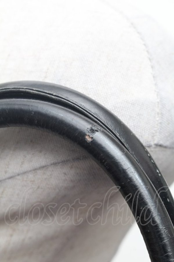 画像5: ヴィヴィアンウエストウッド 中古 / チェックプレーンバッグ  紫  S-26-02-25-033-ba-AS-ZS (5)