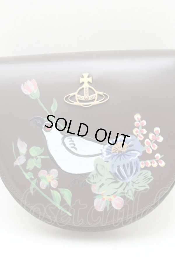 画像4: ヴィヴィアンウエストウッド 中古 / プリントショルダーバッグ  ブラウン  S-26-02-25-035-ba-AS-ZS (4)