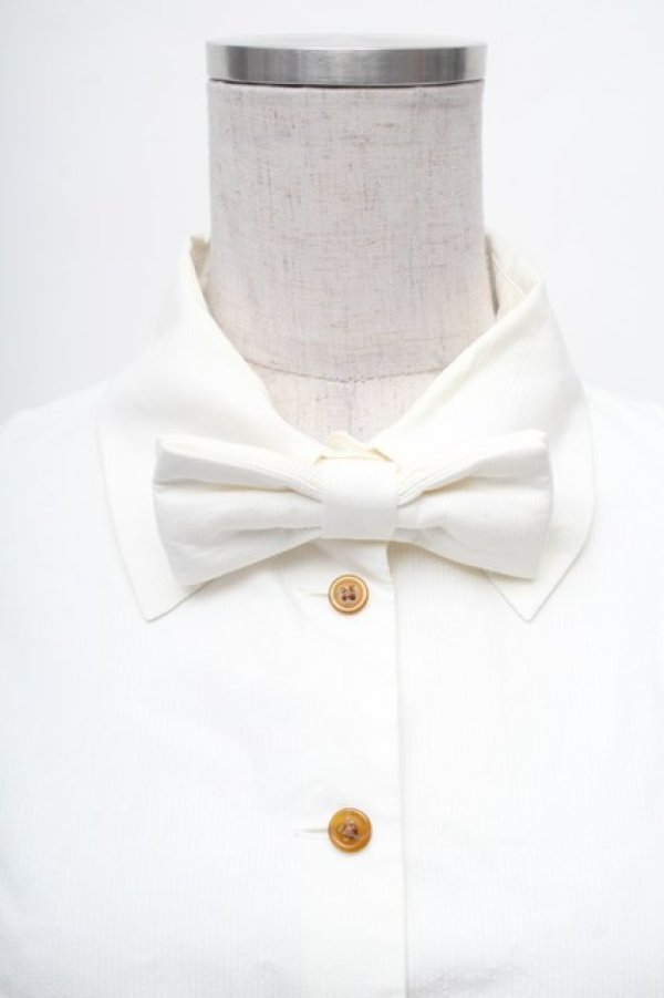 画像3: ヴィヴィアンウエストウッド 中古 / タイ付キシャツ 2 白  S-26-02-25-036-bl-AS-ZS (3)